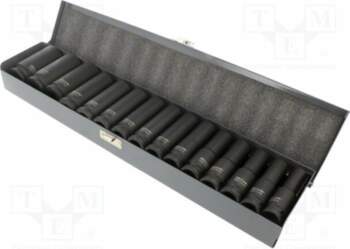 PROLINE Socket: 6-angles-set; socket spanner,impact