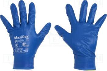 Protective gloves; Size: 10; blue; MaxiDex®