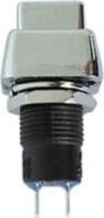 PUSH-BUTTON SWITCH OFF-ON SILVER | R1383B