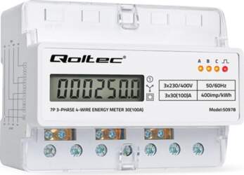 QOLTEC Three phase energy meter for