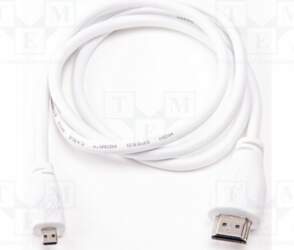 RASPBERRY PI Connection cable; white; 2m