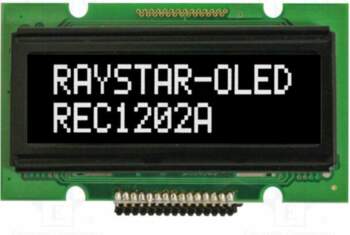 RAYSTAR OPTRONICS Display: OLED; alphanumeric; 12x2