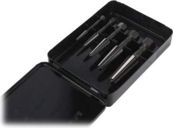 RENNSTEIG Tools set: screw extractor; 5pcs