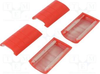 RETEX Rubber corner; 33; red; 4pcs
