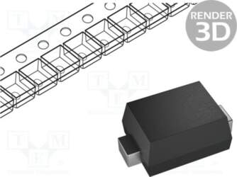 ROHM SEMICONDUCTOR Diode: switching; SMD; 90V