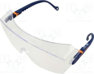 Safety spectacles; Lens: transparent; Classes: 1