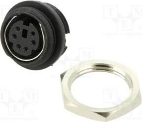 Same Sky® Connector: DIN mini; socket