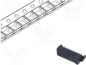 SAMTEC Connector: PCB to PCB; socket