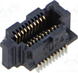 SAMTEC Connector: PCB to PCB; socket