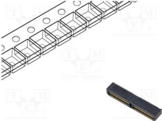 SAMTEC Connector: PCB to PCB; socket
