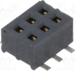 SAMTEC Connector: pin strips; socket; female