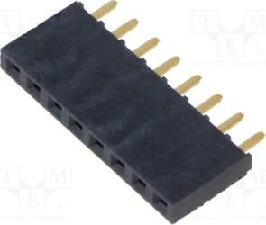 SAMTEC Connector: pin strips; socket; female