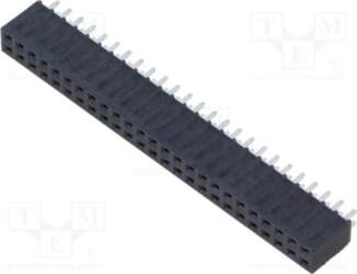 SAMTEC Connector: pin strips; socket; female