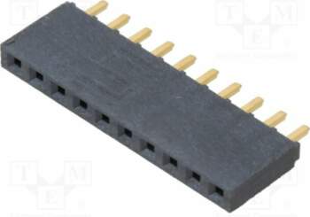 SAMTEC Connector: pin strips; socket; female