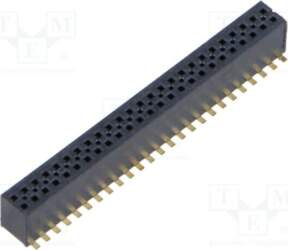 SAMTEC Connector: pin strips; socket; male