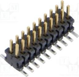 SAMTEC Connector: pin strips; socket; male
