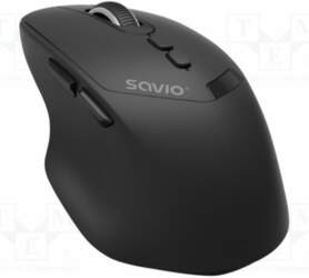 SAVIO Mouse; black; USB A,USB