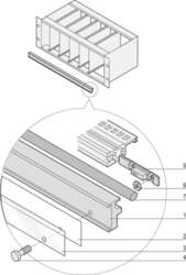 Schroff EuropacPRO Central Locking, 84 HP
