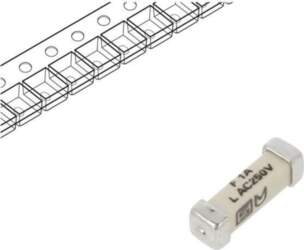 SCHURTER Fuse: fuse; ceramic; SMD; 1A