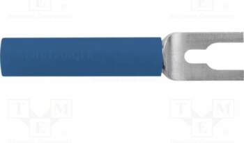 SCHUTZINGER Laboratory connector: fork terminals; plug