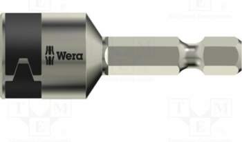 Screwdriver bit; 6-angles socket; 1/4"; HEX