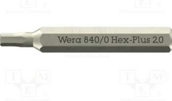 Screwdriver bit; Hex Plus key; HEX