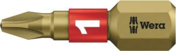 Screwdriver bit; Phillips; PH1; 1/4"; Overall