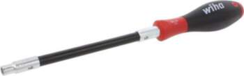 Screwdriver: standard; with flexible shaft; 6-angles