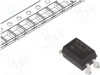 SHARP Optocoupler; SMD; Ch: 1; OUT:
