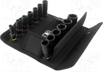 Socket: 6-angles-set; 3/8"; long,with cross