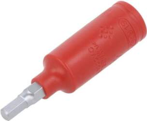 Socket: hex key-bit; insulated; HEX 5mm