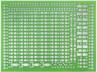 SOLDER PEAK Board: universal; single sided