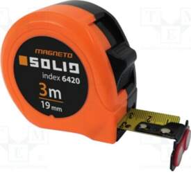 SOLID TOOLS Measuring tape; L: 3m