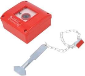 SPAMEL Safety switch: fire warning hand