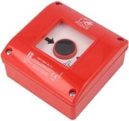 SPAMEL Safety switch: fire warning hand