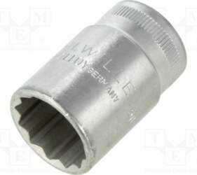 STAHLWILLE Socket: 12-angles; socket spanner; 25/32&quot