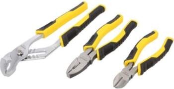 STANLEY Tools set: pliers; cardboard packaging