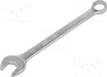 STANLEY Wrench: combination spanner; double-sided; 18mm