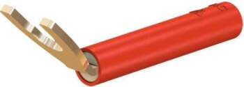 STAUBLI Laboratory connector: fork terminals; plug