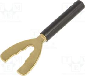 STAUBLI Laboratory connector: fork terminals; plug