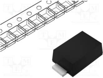 STMICROELECTRONICS Diode: rectifying; SMD; 200V; 1A