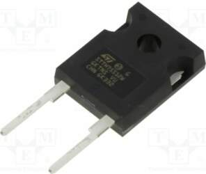 STMICROELECTRONICS Diode: rectifying; THT; 1.2kV