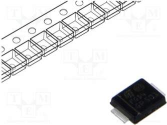 STMICROELECTRONICS Diode: Schottky rectifying; SMB flat