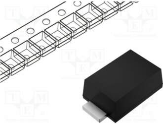 STMICROELECTRONICS Diode: TVS; 600W; 22.2÷23