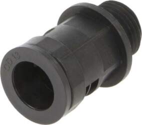 Straight terminal connector; Thread: metric,outside