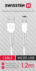 Swissten Data Kabelis USB / Micro