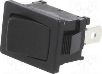 SWITCH COMPONENTS ROCKER; SPST; Pos: 2