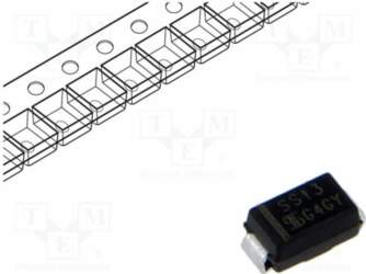 TAIWAN SEMICONDUCTOR Diode: Schottky rectifying; SMA