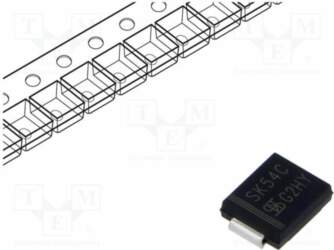 TAIWAN SEMICONDUCTOR Diode: Schottky rectifying; SMC