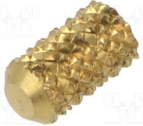 TAPPEX Threaded insert; brass; M4; BN